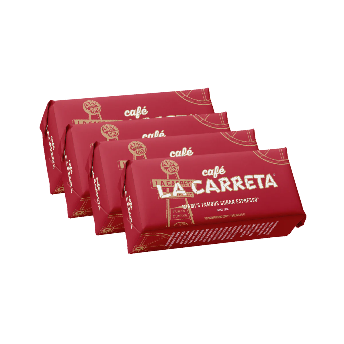 Café La Carreta Ground Coffee 4 Pack